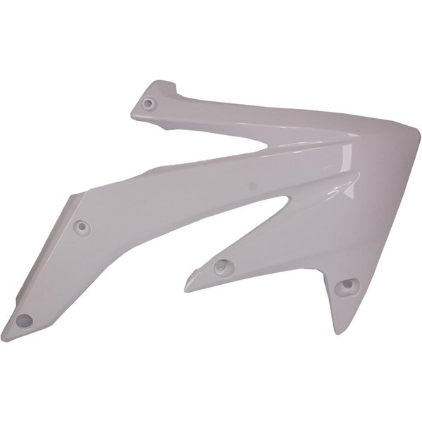 Polisport Radiator Scoops - Honda CRF450R 2005-08 - White