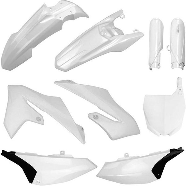 Polisport Plastics Kit - Yamaha YZ65 2019-2025 - White