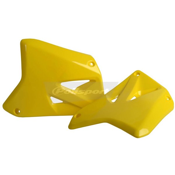 Polisport Radiator Scoops - Suzuki RM 125/250 2001-08 - Yellow