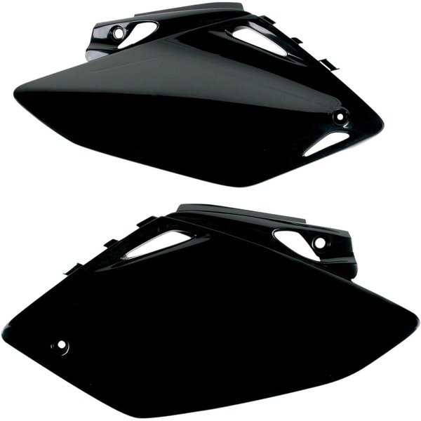 HO04616#001 - UFO Side Panels For Honda CRF450R 2007-2008 - Black