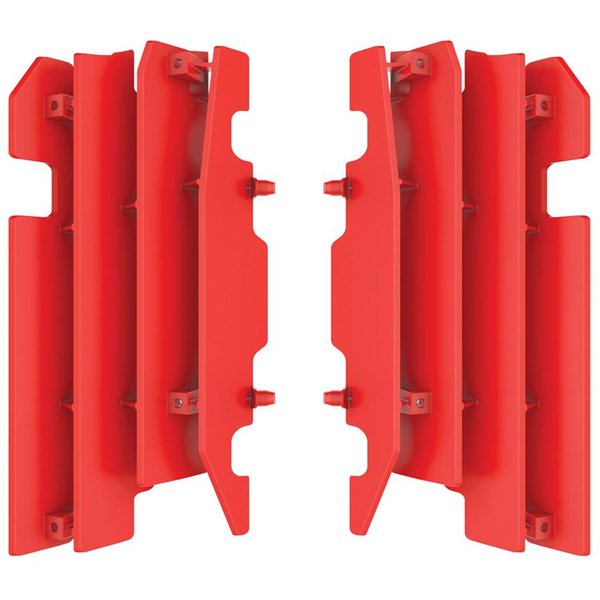 Polisport Radiator Louvres - Honda CR 125/250 2000-04, CRF450R 2003-04 - Red