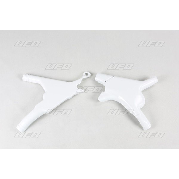 HO02660#041 - UFO Frame Guards For Honda CR125 1995-1997 - White