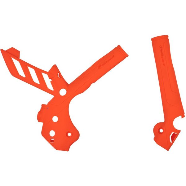 Polisport Frame Protectors - KTM SX/SXF 2011-15, EXC/EXC-F 2012-16 - Orange