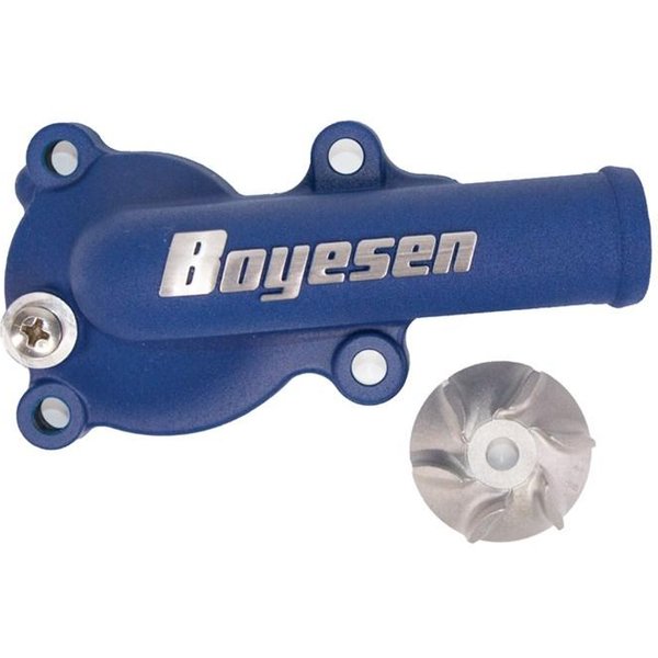 Boyesen Supercooler Water Pump Kit - Kawasaki KXF450 2019-22 - Blue