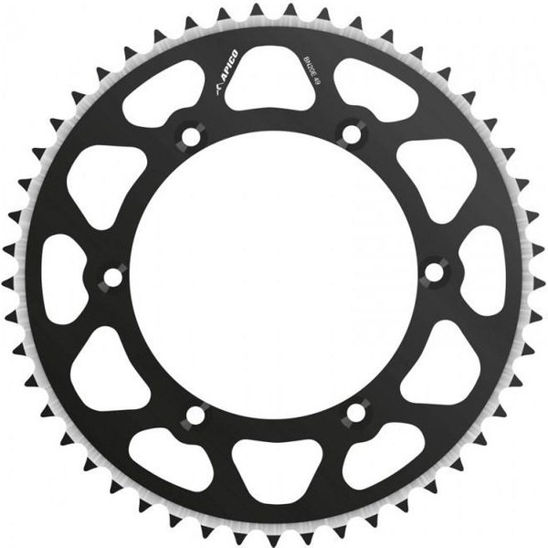 Apico Evolite Rear Sprocket - Husqvarna TE/TC/FE/FC 2000-24 - Black/ 50T