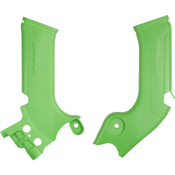 Polisport Frame Protectors - Kawasaki KXF250 2021-23, KXF450 2019-23 - Green