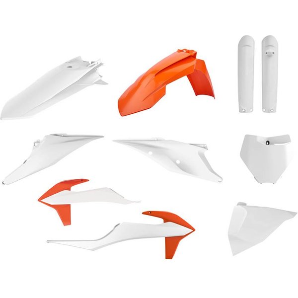 Polisport Full Plastics Kit - KTM SX 125/150/250 & SXF 250/350/450 & XC/XC-F 125/250/300/350/450 2019-22 - OEM '19