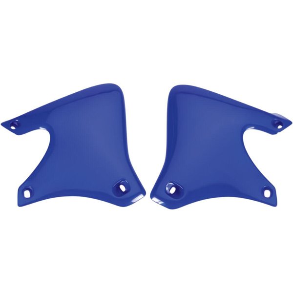 YA03832#089 - UFO Replacement Radiator Scoops For Yamaha WRF250 2001-2002 - Reflex Blue