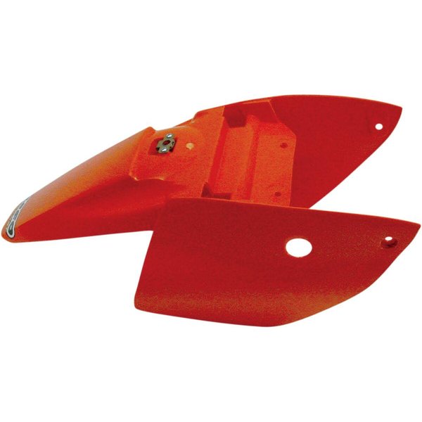 KT03073#127 - UFO Fender & Side Panels For KTM SX65 2002-2008 Rear - KTM Orange/Orange