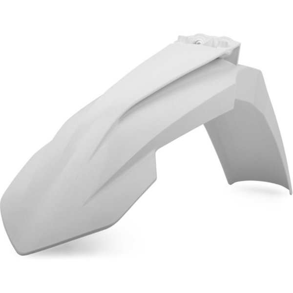 Polisport Front Fender - KTM SX/SXF/XC-F 2016-22, EXC/EXC-F/XC-W 2017-23 - White