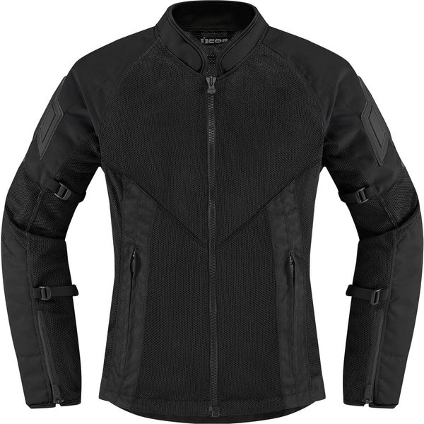 2822-1484 - Icon Womens Mesh AF Jacket Small - Black