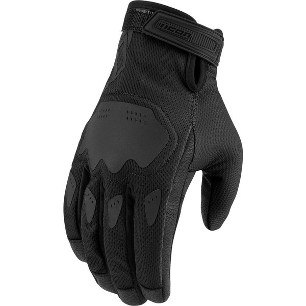 3301-4356 - Icon Hooligan CE Gloves Large - Black