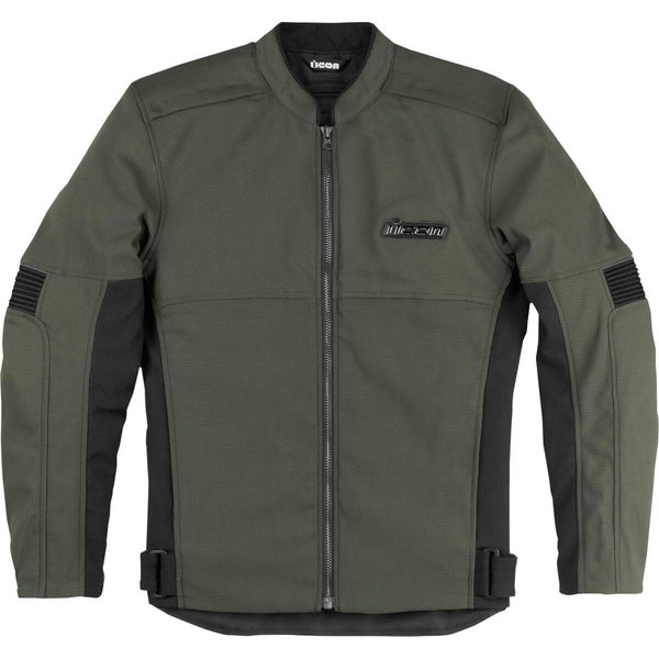 2820-6261 - Icon Slabtown Jacket Small - Black/Green