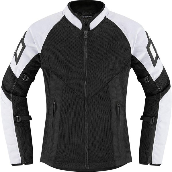 2822-1492 - Icon Womens Mesh AF Jacket Medium - Black/White
