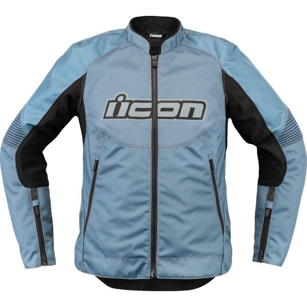 28221598 - Icon Womens Overlord3 Jacket Small - Black/Light Blue
