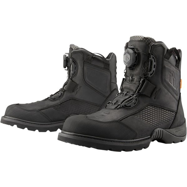3403-1159 - Icon Stormhawk Boots Adult 12 - Black