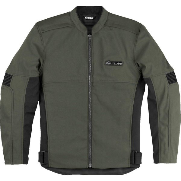 2820-6266 - Icon Slabtown Jacket 3X-Large - Black/Green