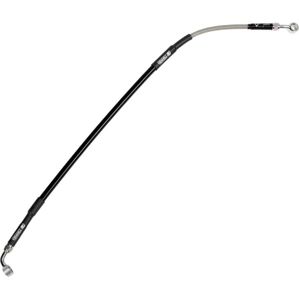 B05-2-010/P - Moose Racing Stainless Steel Braided Brake Hose For Beta RR 125 LC 2015-2016 Rear
