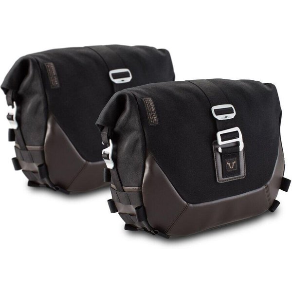 BC.HTA.07.968.20000 - SW Motech Legend Side Pannier Bag LC Set For BMW R 12 Nine T 2024-2025 - Black/Brown