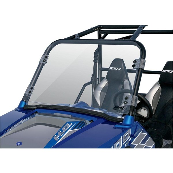 V000028-12200M - Moose Racing Full Windshield For Polaris Ranger RZR 4 800 4X4 2010-2014 - Clear