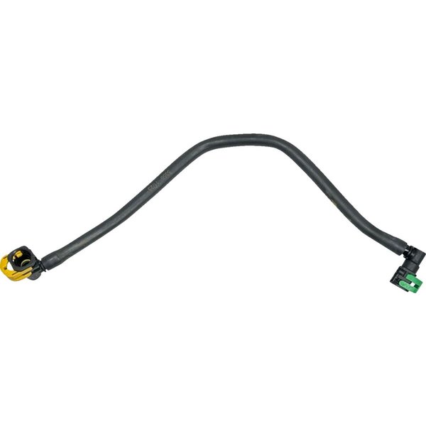 100-5356-PU - Moose Racing Replacement Fuel Line - Black/Green/Yellow