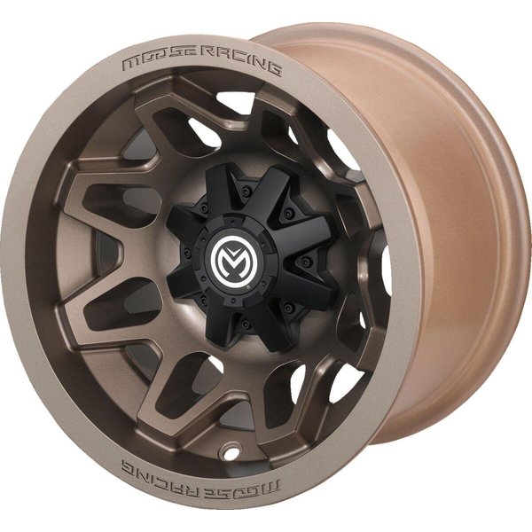 416MO147156BZ5.5 - Moose Racing 416X Wheel For Polaris ACE 570 4X4 2018-2019 Fits Front Or Rear 14x7" - Bronze