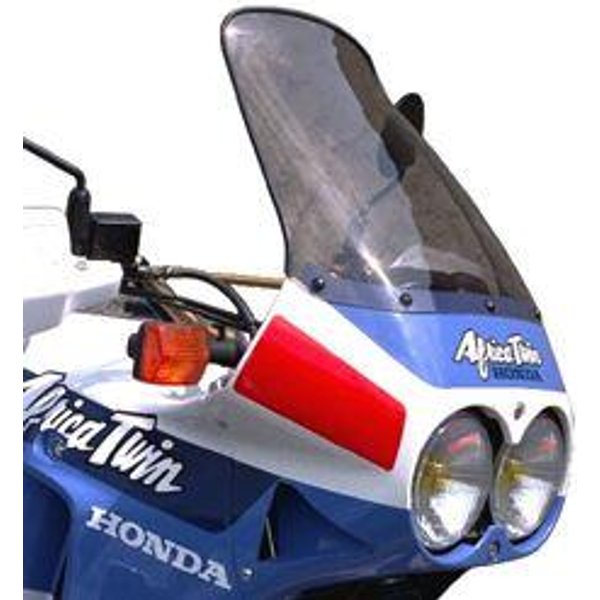 BH009HPFG - Bullster Windshield/Windscreen For Honda XRV 650 1988-1990 45 cm (17-3/4") - Grey Smoke