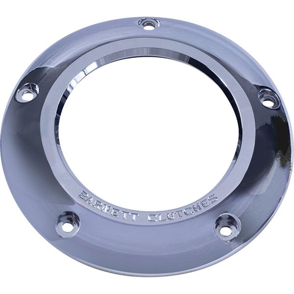 343-30-43018 - Barnett Derby Cover For Harley Davidson FLDE 1750 2018-2020 - Chrome/Clear