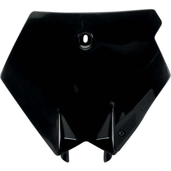 KT03075#001 - UFO Front Number Board For KTM SX125 2003-2006 - Black