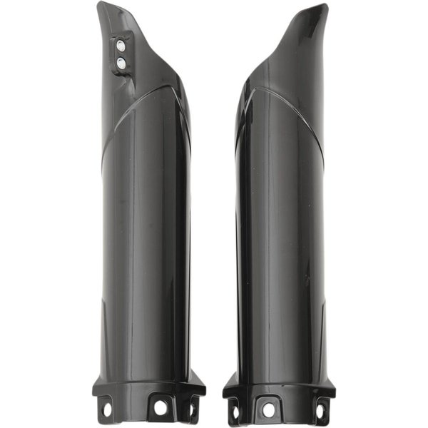 KA04731#001 - UFO Fork Guards For Kawasaki KX 112 - Black