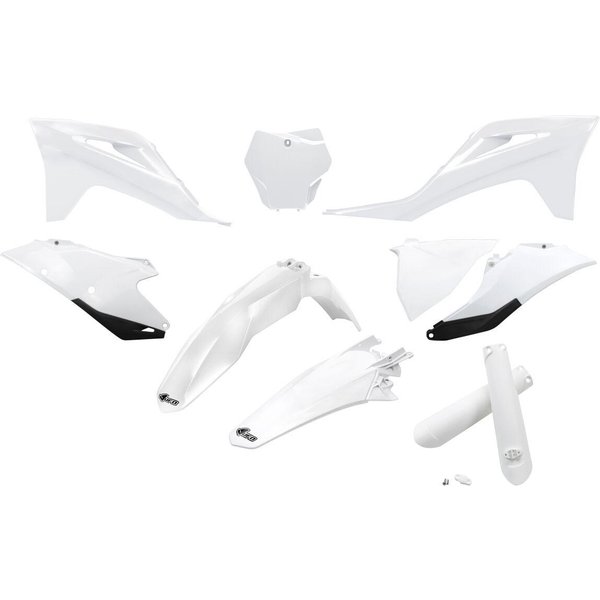 GGKIT702F@041 - UFO Plastics Kit For Gas Gas EX 250 - Black/OEM/Red