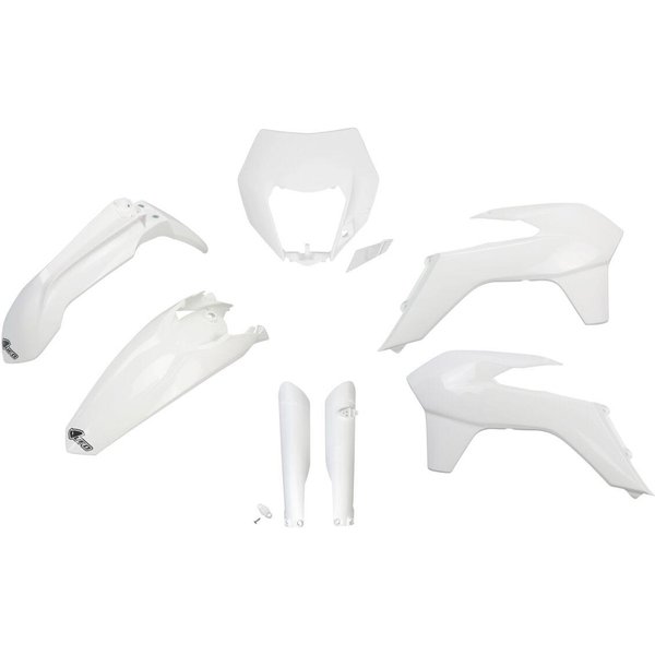 KTKIT524F@047 - UFO Plastics Kit For KTM EXC125 2014-2016 - White