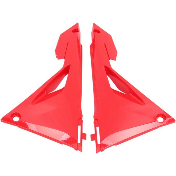 HO04685#070 - UFO Air Box Covers For Honda CRF250R 2018-2021 - CR Red