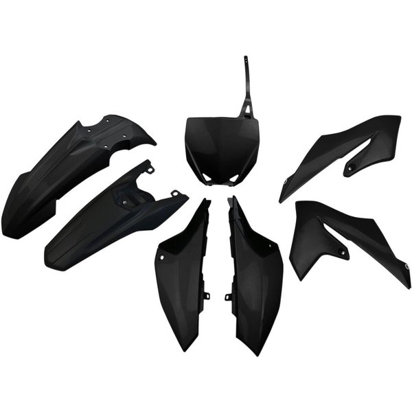 YAKIT322@001 - UFO Plastics Kit For Yamaha YZ65 2018-2025 - Black