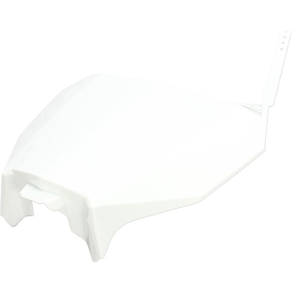 HO04686#041 - UFO Front Number Board For Honda CRF250R 2018-2021 - White