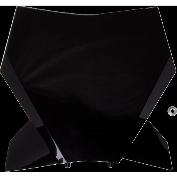 KT05013#001 - UFO Front Number Board For KTM SX125 2023-2025 - Black