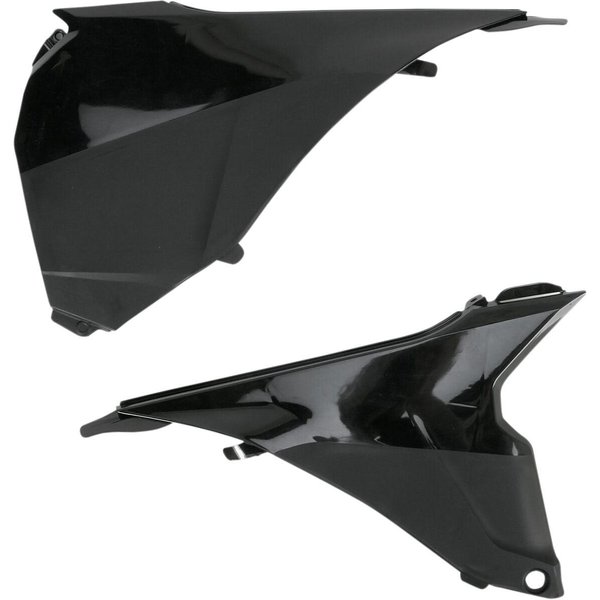 KT04053#001 - UFO Air Box Covers For KTM SX125 2013-2015 - Black
