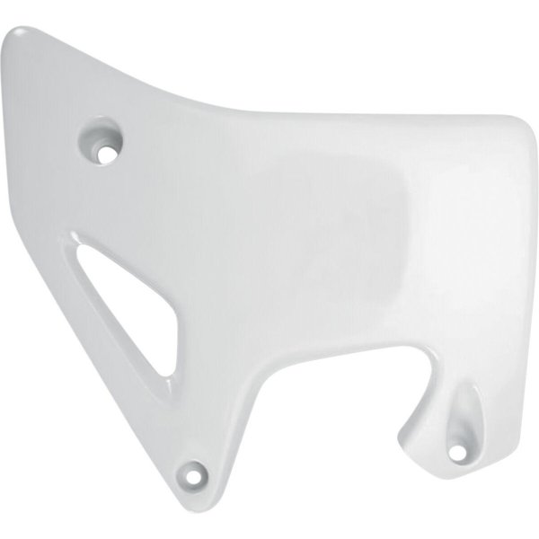 HO03625#041 - UFO Radiator Scoops For Honda CR80B 1996-2002 - White