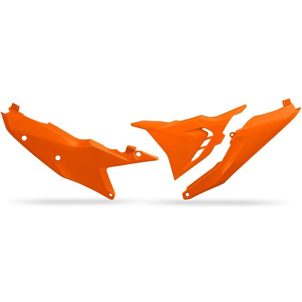 KT05021#127 - UFO Air Box Covers For KTM EXC150 TBI 2024-2025 - Orange