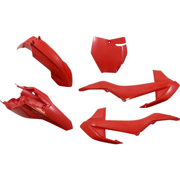 GGKIT700@999 - UFO Plastics Kit For Gas Gas MC65 2021-2023 - Red