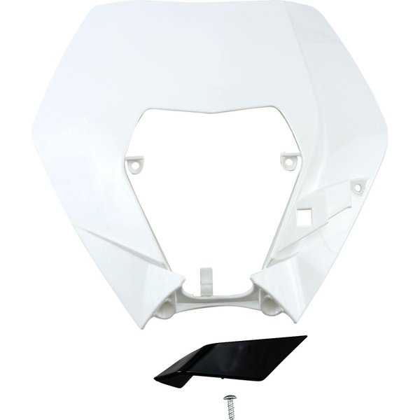 KT04090@047 - UFO Headlight Surround For KTM EXC125 2009-2013 - White