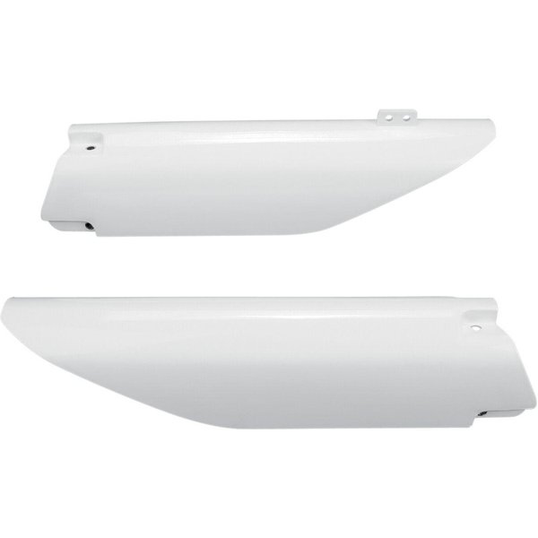 SU04913#041 - UFO Fork Guards For Suzuki RM125 2007-2012 - White