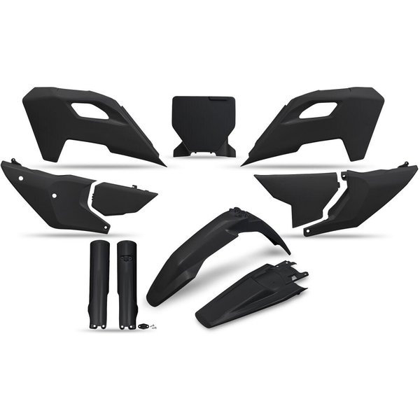 HUKIT626F@001 - UFO Plastics Kit For Husqvarna FC250 2023-2024 - Black