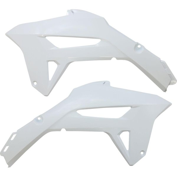 HO05605#041 - UFO Radiator Scoops For Honda CRF250R 2022-2024 - White