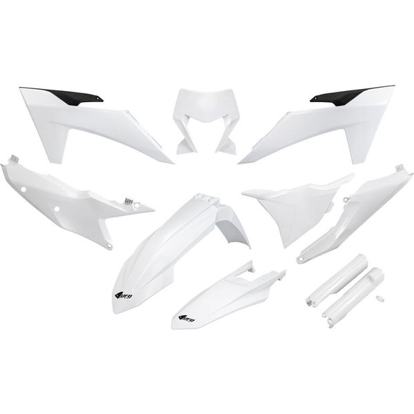 KTKIT530F@042 - UFO Plastics Kit For KTM EXC150 TBI 2024-2025 - White