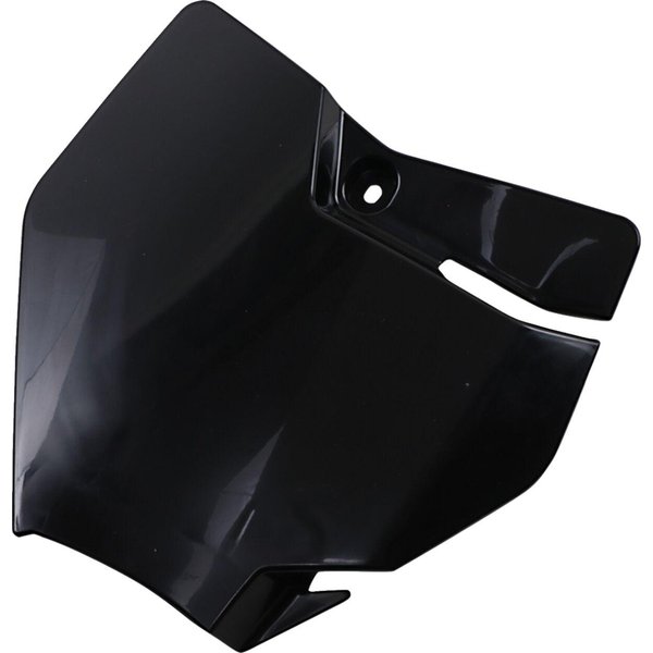KT04074#001 - UFO Front Number Board For KTM SX65 2016-2025 - Black