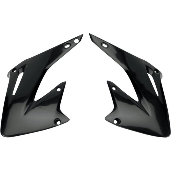 HO03689#001 - UFO Radiator Scoops For Honda CR125 2002-2007 - Black