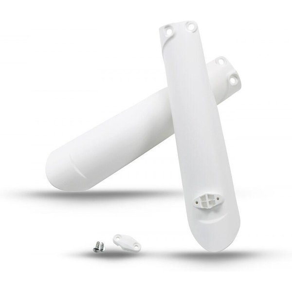 HU04305#042 - UFO Fork Guards For Husqvarna TC85 2018-2024 - White