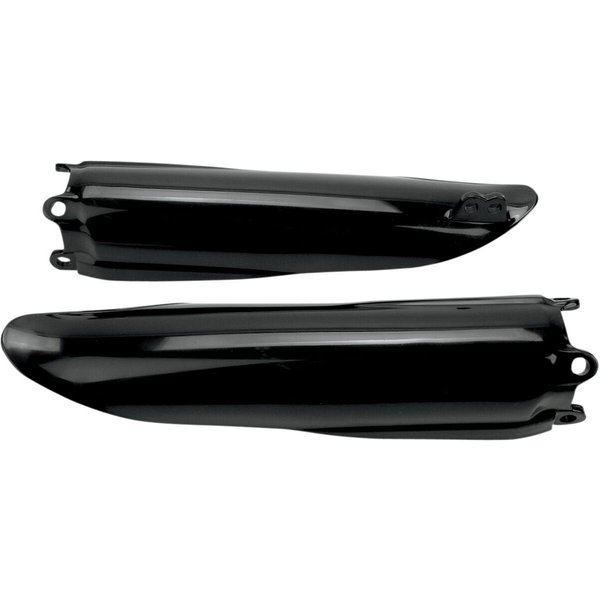 YA03896#001 - UFO Fork Guards For Yamaha YZ125 2008-2021 - Black