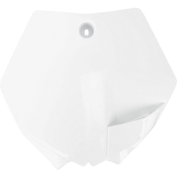 KT04008#047 - UFO Front Number Board For KTM SX65 2009-2015 - White